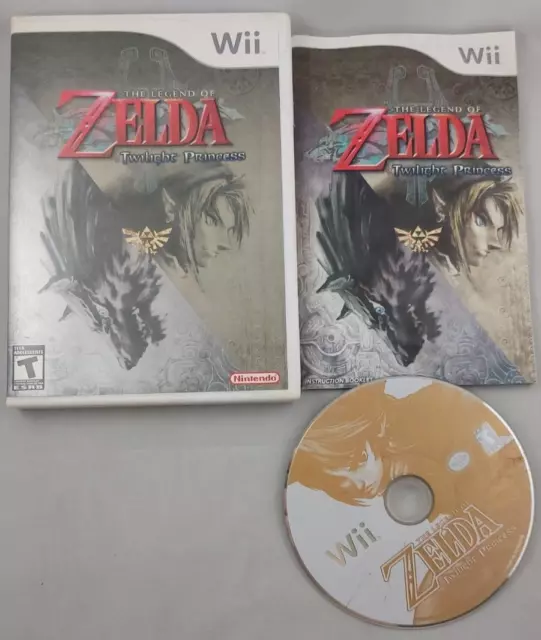 The Legend of Zelda: Twilight Princess (Nintendo Wii, 2006) Complete - Tested