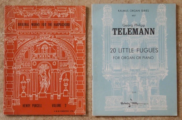 Georg Philipp TELEMANN & Henry PURCELL Suites Fugues Airs A GROUND IN GAMUT MORE