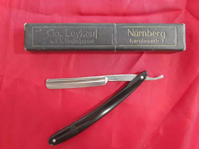 RASOIO a mano libera vintage J.A. HENCKELS SOLINGEN ZWILLINGSWERK 75 1/2