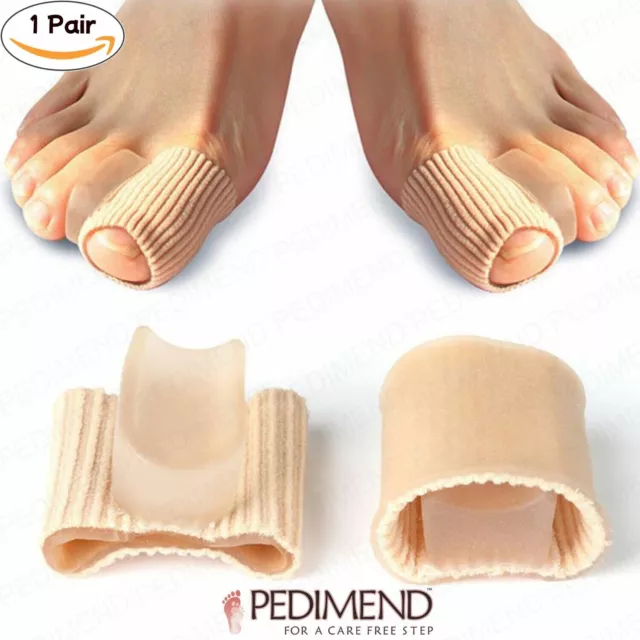 PEDIMEND Toe Separator Bunion Pain Relief Hammer Toe Corrector - Foot Care-1PAIR