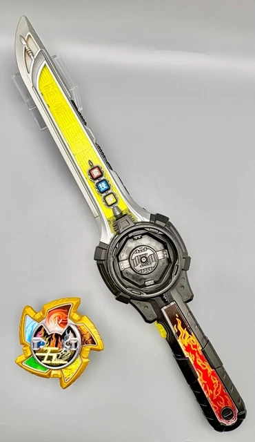 Ninja Steel Rangers POWER RANGERS NINJA Steel Ninninger Sword + Power Star Shuriken DX ...