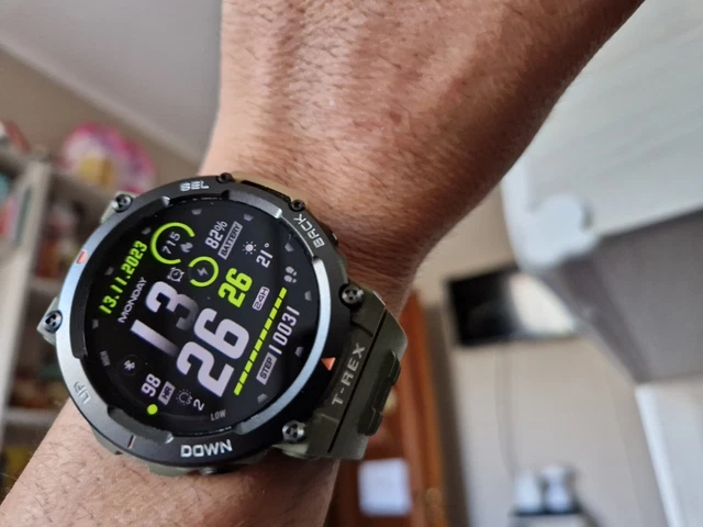 Traspirante Sport Cinturino per Amazfit T-Rex Pro, Nylon Bracciali