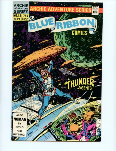 Blue Ribbon Comics #12 Comic Book 1984 FN Willie Blyberg Archie Dynamo