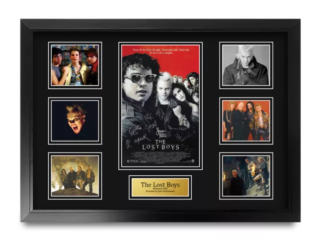 Lost Boys Signed Large A2 80s Movies Framed Printer Autograph Memorabilia Gifts