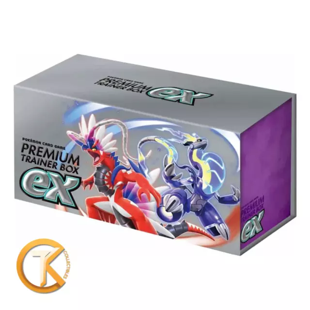Scarlet & Violet Premium Trainer BOX EX Pokemon Card Koraidon Miraidon PREORDER