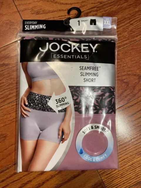 Womens Jockey Essentials Slimming Cool Touch High-Waist ShorT