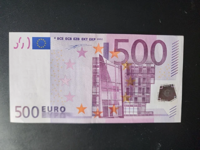 GERMANY 500 Euro 2002 X-series Duisenberg sign print R004 GERMANY 500 Euro 2002 X-series Duisenberg sign print R004