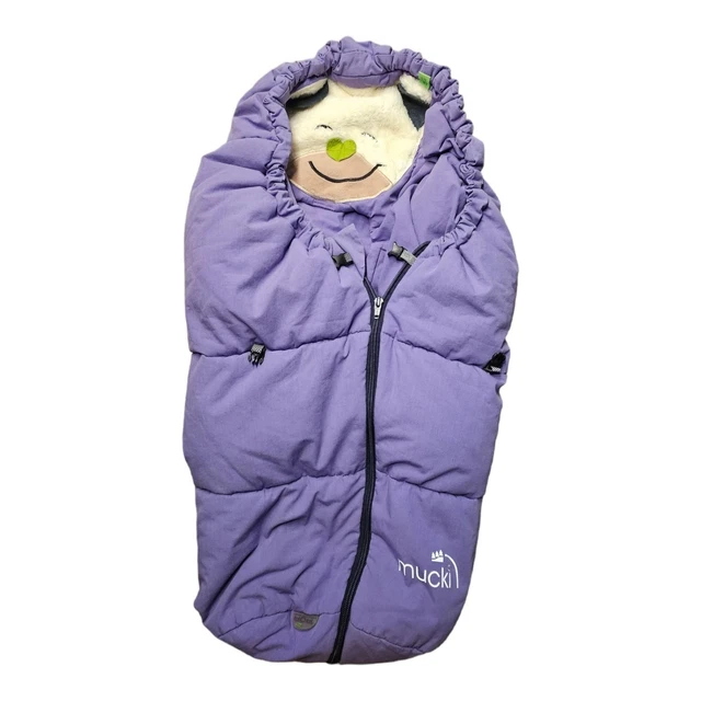 Sweet Baby Mucki Footmuff From Odenwälder Size 27 5/8in Purple