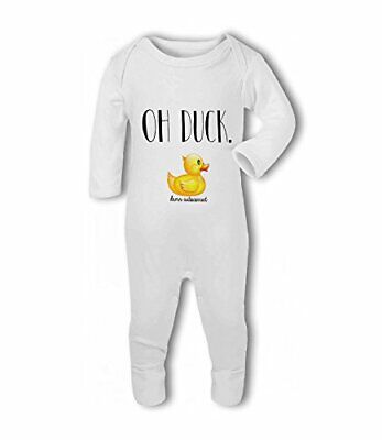 Oh Duck funny autocorrect - Baby Romper Suit by BWW Print Ltd