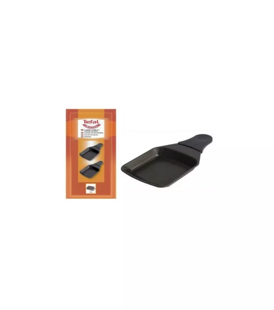 Lot de 2 coupelles Antiadhesives pour raclette, XA400102. Poelon Tefal.