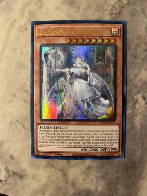 YuGiOh! - Lovely Labyrinth of the Silver Castle - TAMA-EN014 - ULTRA RARE - 1st