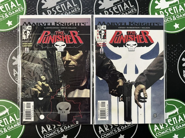 Punisher #1-37 (21 issues!) Vol 6 2001 NM Spider-Man Daredevil Marvel Knights 3