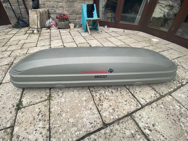 KAMEI GRIZZLY L Roof Box Lockable, very good condition
