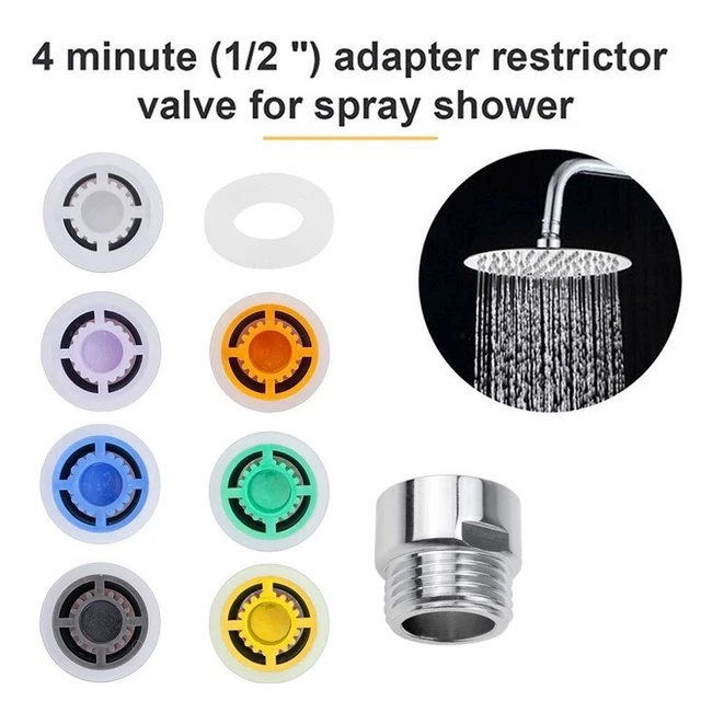 Limitador de núcleos de ahorro de agua 1,3 cm rosca soporte limitador de flujo