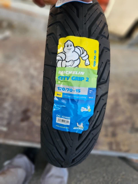 Michelin City Grip 2 Scooter Tyre – 120/70-15 56S – Fits Honda Forza 350 2021