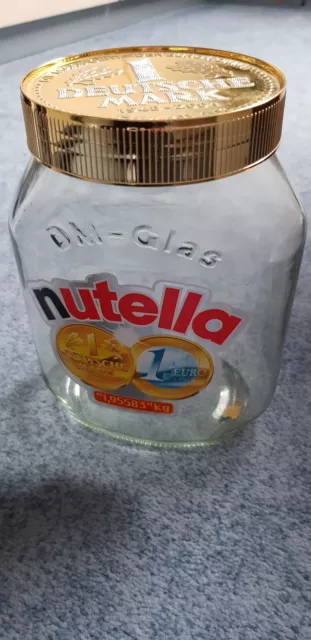 Nutella DM Glas Leer  Limited Edition