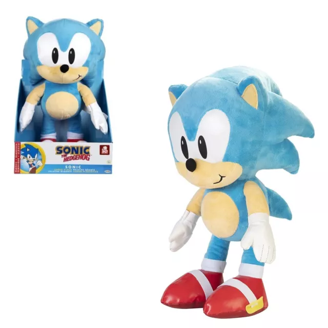 Jouet en peluche Sonic The Hedgehog Wave 7 - 8 modèles assortis - Boîte  d'affichage 22cm