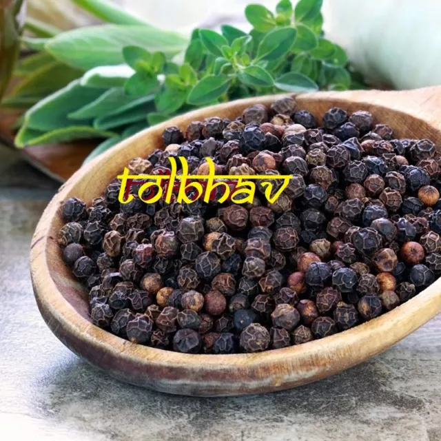 100% Natural Pure Whole Black Pepper / Kali Mirch From Southern India