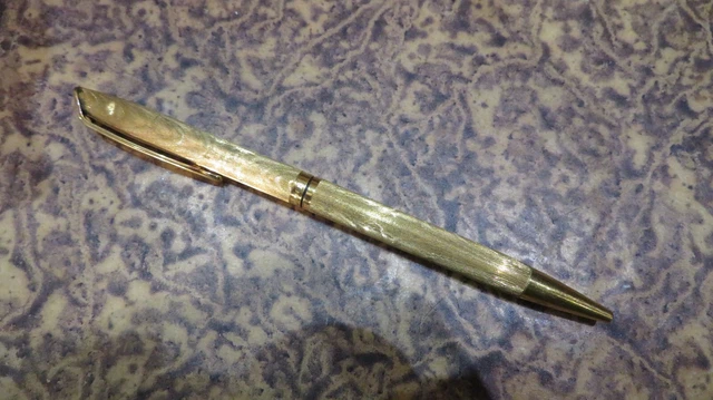 Stylo Bille Waterman Acier Facettes Années 60 - Comme Neuf, Avec Recharge