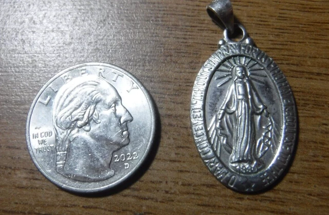 The Miraculous Medal Of The Blessed Virgin Mary FOR SALE! - PicClick UK