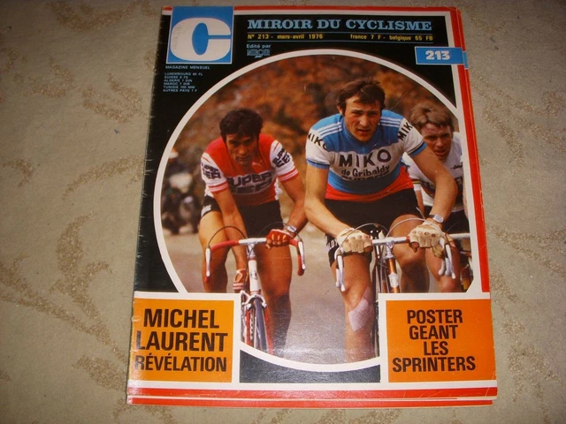 10µµ Revue Miroir du Cyclisme n°443 Moreno Argentin Rominger Gayant Ocana