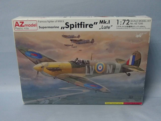 Az Model 1/72 Supermarine Spitfire Mk.I Lateaz7295