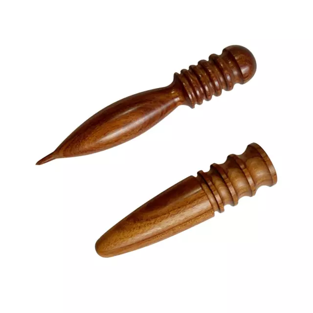 Wooden Leather Edge Burnisher Polished Slicker for Burnishing Working Tools