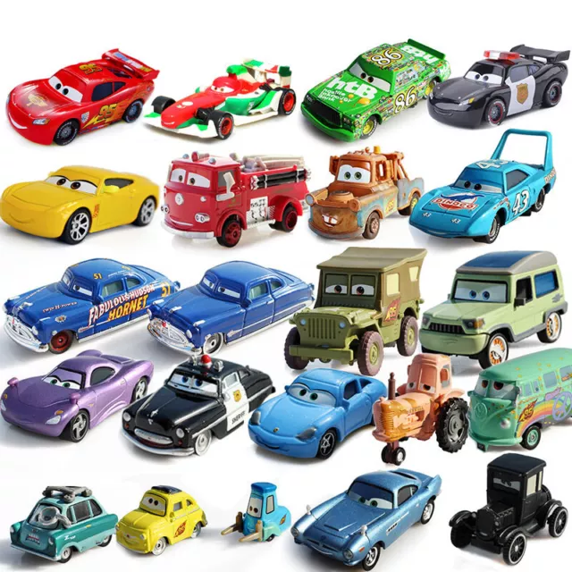Disney Pixar Cars Kids Alloy Toy Cars McQueen Chick Hicks Doc Hudson The King