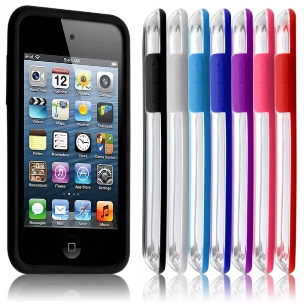 Housse Coque Etui Bumper noir pour Apple iPod Touch 4G