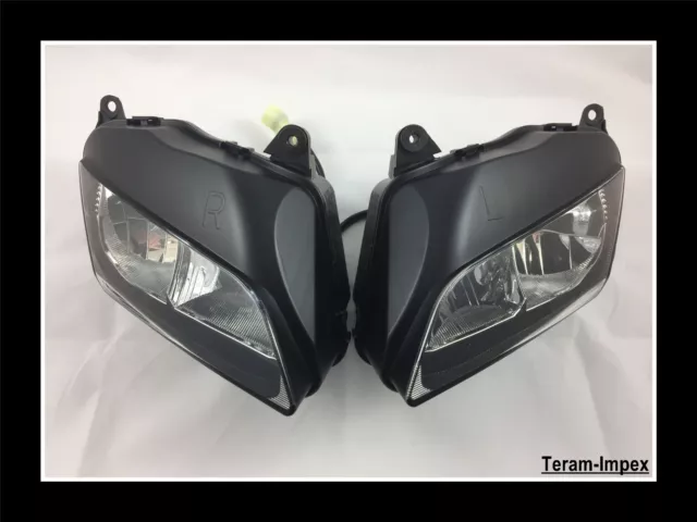 Optique de Phare pour Honda CBR 600 RR de 2007 2008 2009 2010 2011 2012 NEUF