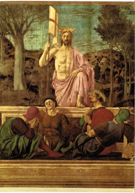 221.Sansepolcro Museo Civico Resurrezione - Piero Della Francesca