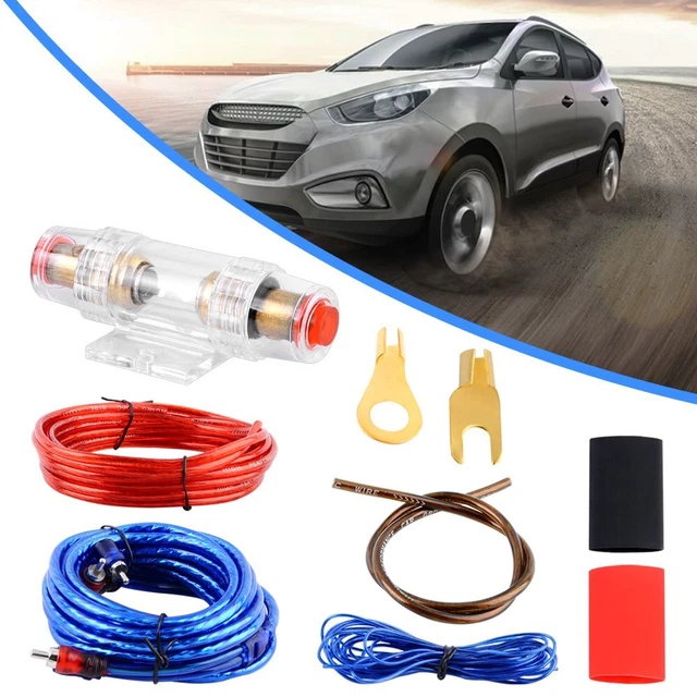 DHL 60 AMP 8GA Car-Hifi Set Cavi Amplificatore Auto Audio Amplificatore Cavo Kit