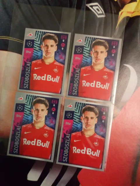 Topps Champions league 2019-2020 DOMINIK SZOBOSZLAI RC ROOKIE STICKERS NEW #412