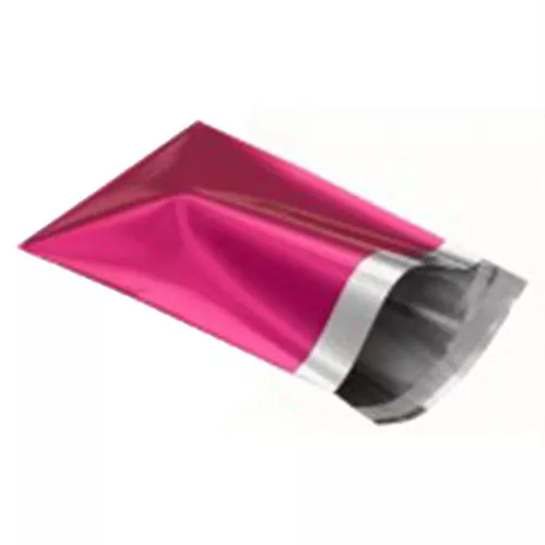 1000 Metallic Pink 9"x12" Foil Mailing Postage Postal Mail Bags