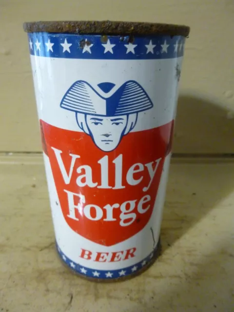 Valley Forge Flat Top Beer Can      -[Empty Cans, Read Desc.]-