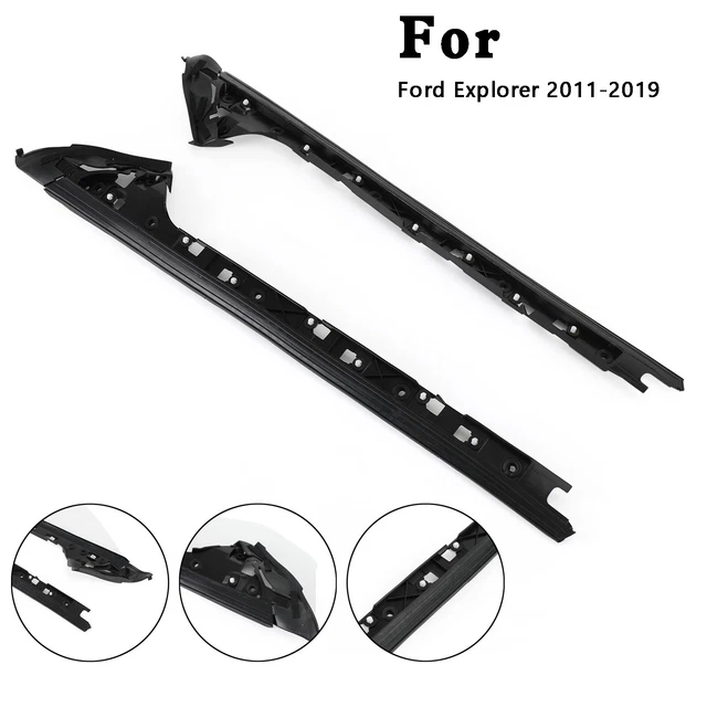 LH+RH WINDSHIELD INNER Trim Pillar Molding For Ford Explorer 20112019