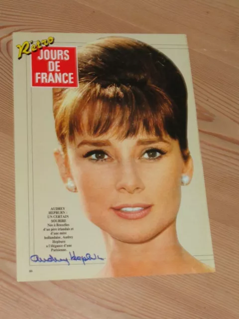 Rar! AUDREY HEPBURN Originalautogramm GARANTIERT!