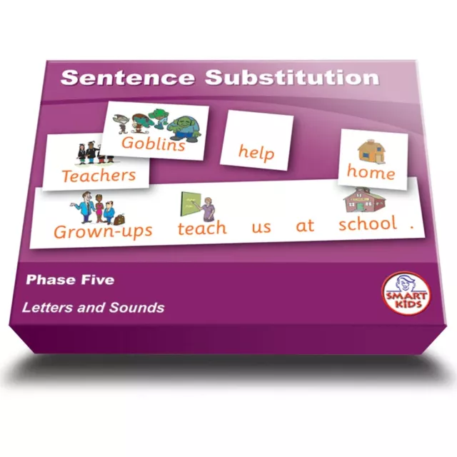 Smart Kids Letters and Sounds Phonics Phase 5 - Sentence Substitution