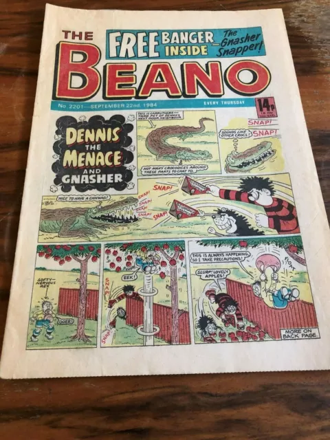 The Beano Comic No.2201 September 22nd 1984