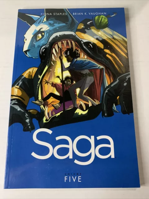 Saga Volume 5 TPB Image Comics 2015 FN-VF