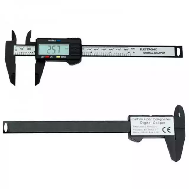 Calibrador Calibre Digital Pie de Rey Precisión Pantalla LCD 0.1 150mm Nuevo 2