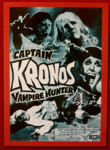 HAMMER HORROR - Series 2 - Card #127 - Captain Kronos, Vampire Hunter