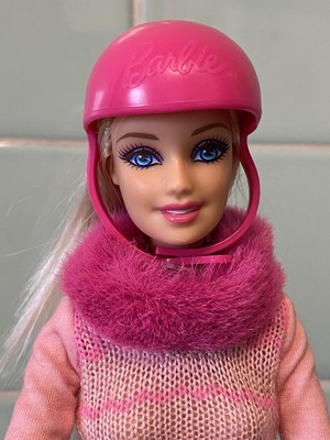 BARBIE -LIFE IN The Dreamhouse-Sisters Cozy Cabin, Winter Sports Doll