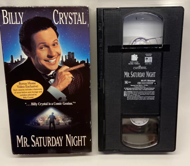 MR. SATURDAY NIGHT VHS 1997 Billy Crystal Julie Warner Helen Hunt Jerry