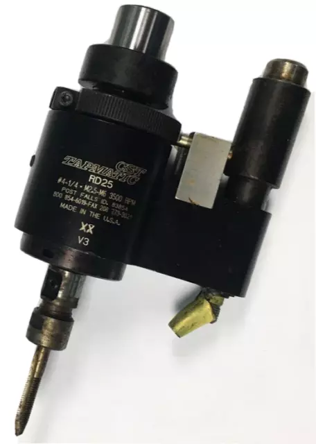 Cst Tapmatic Rd25 Tapping Head #4 - 1/4" - M2.5 - M6  3500 Rpm Read Description
