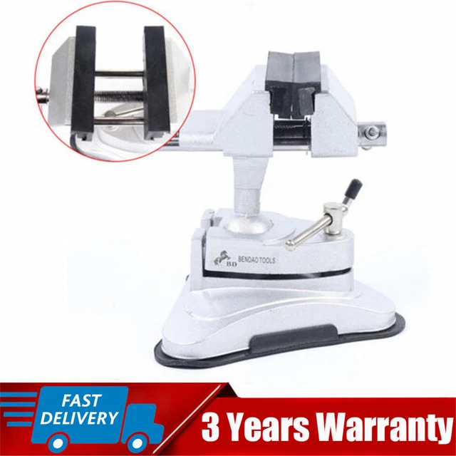 RUBBER SUCTION BASE Table Top Bench Table Vise Suction Clamp 360°Swivel