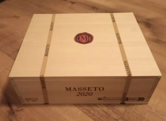 Tenuta Masseto 2020, Masseto, Toscana IGT, supertuscan, cassa 3 bottiglie.