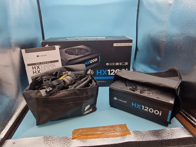 Corsair HX1200i High-Performance ATX Power Supply 1200W 80 Plus Platinum -...
