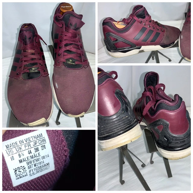 ADIDAS TORSION RUNNING Shoes Sz 10 Men Burgundy Lace YGI J0S  display picture 3