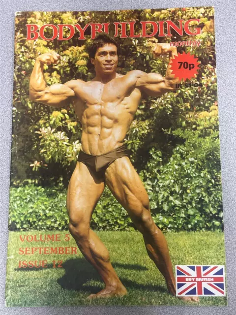 BODYBUILDING MONTHLY muscle magazine JESSE LUJAN 9-82 (UK)